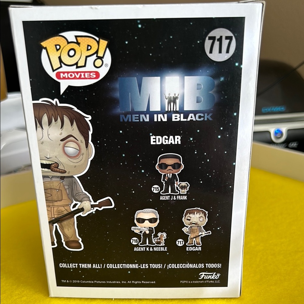 Funko Pop! Movies MIB Edgar Vinyl Figure - Picture 4 of 6